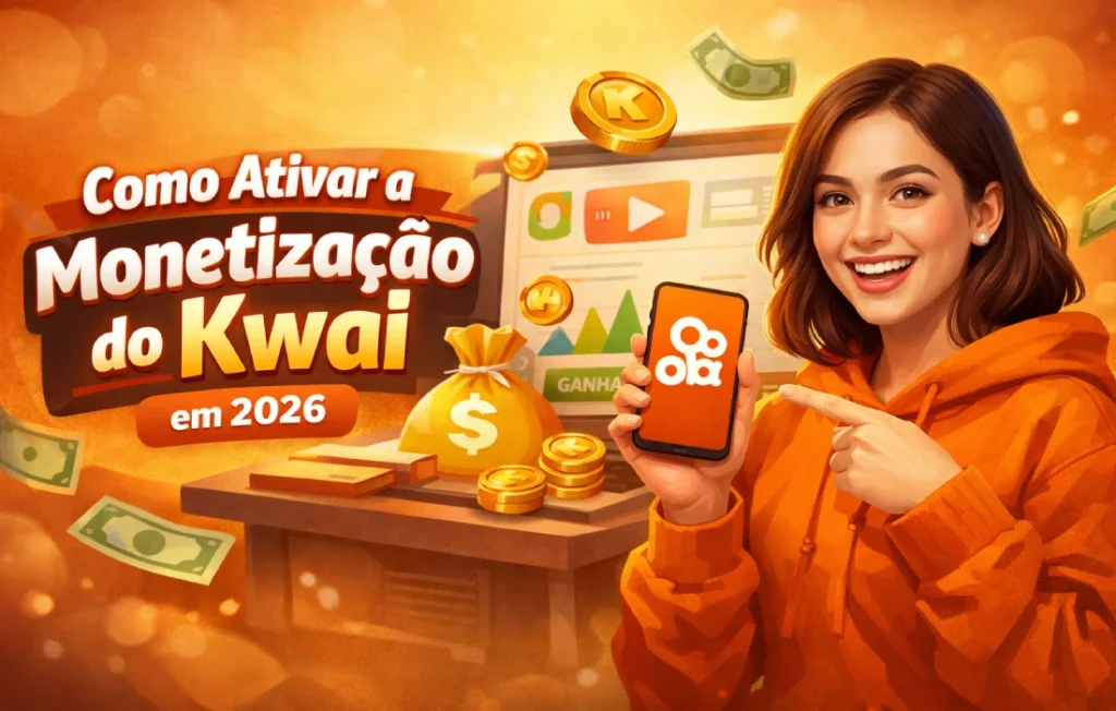 Como ativar a monetização do Kwai