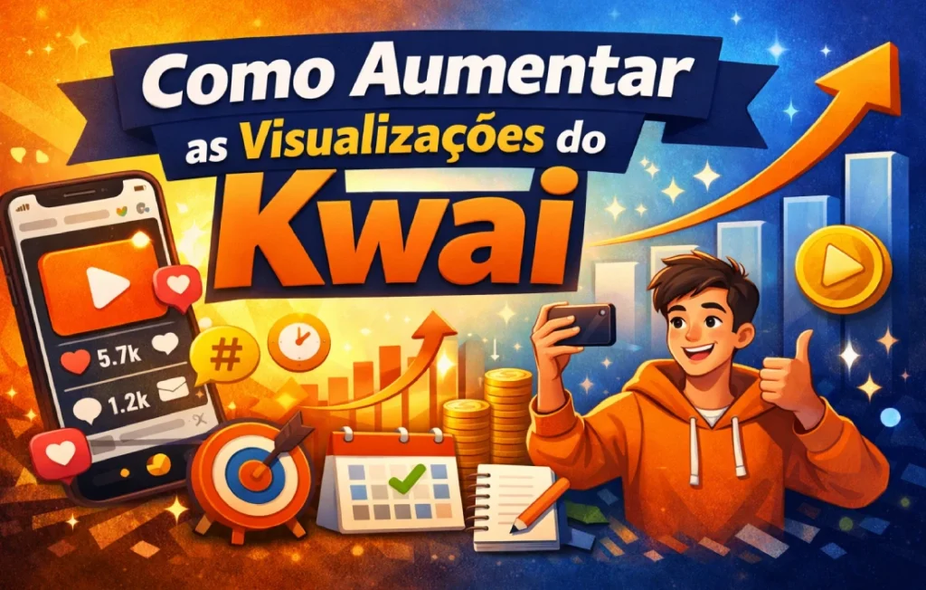 Como aumentar as visualizações do Kwai