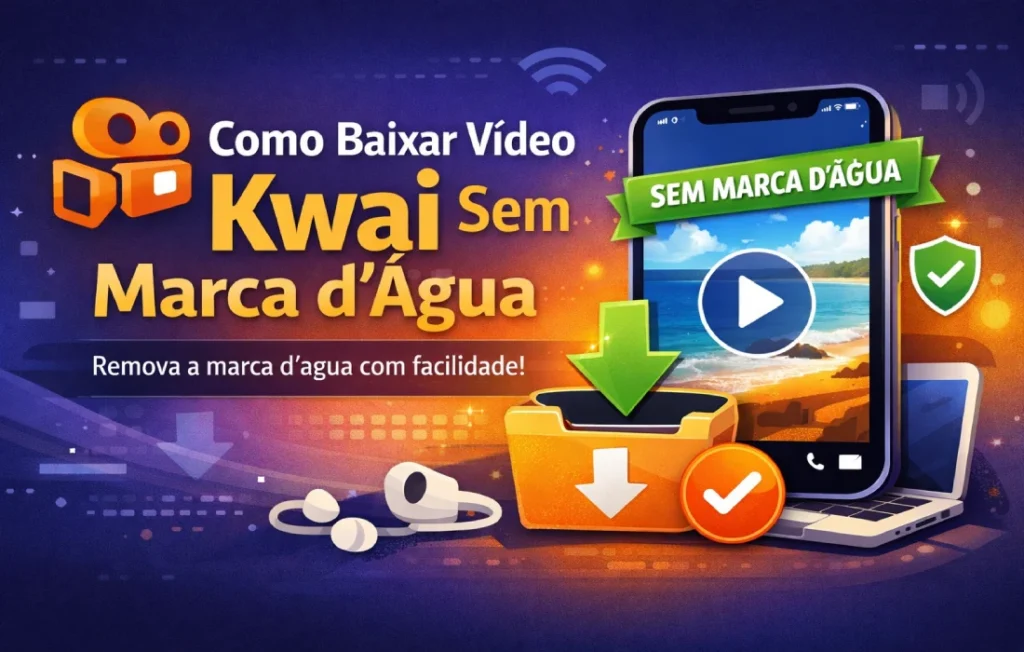 Como baixar vídeo Kwai