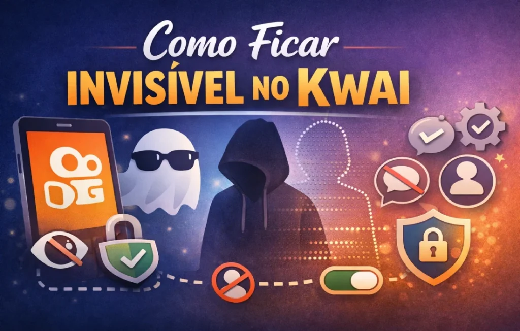 Como ficar invisível no kwai
