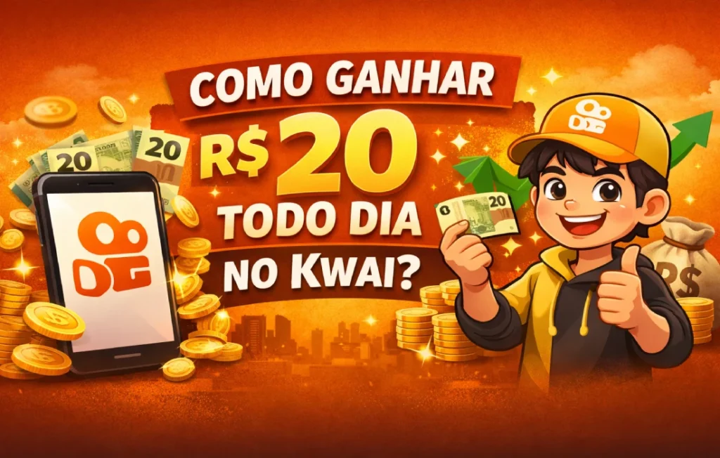 Como ganhar R$ 20 todo dia no Kwai