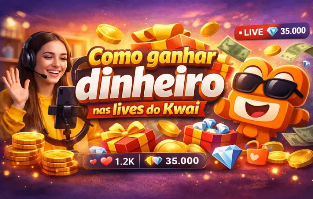 Como ganhar dinheiro nas lives do Kwai