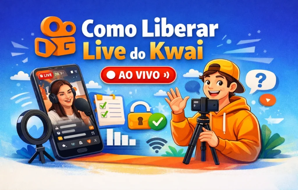 Como liberar live do Kwai