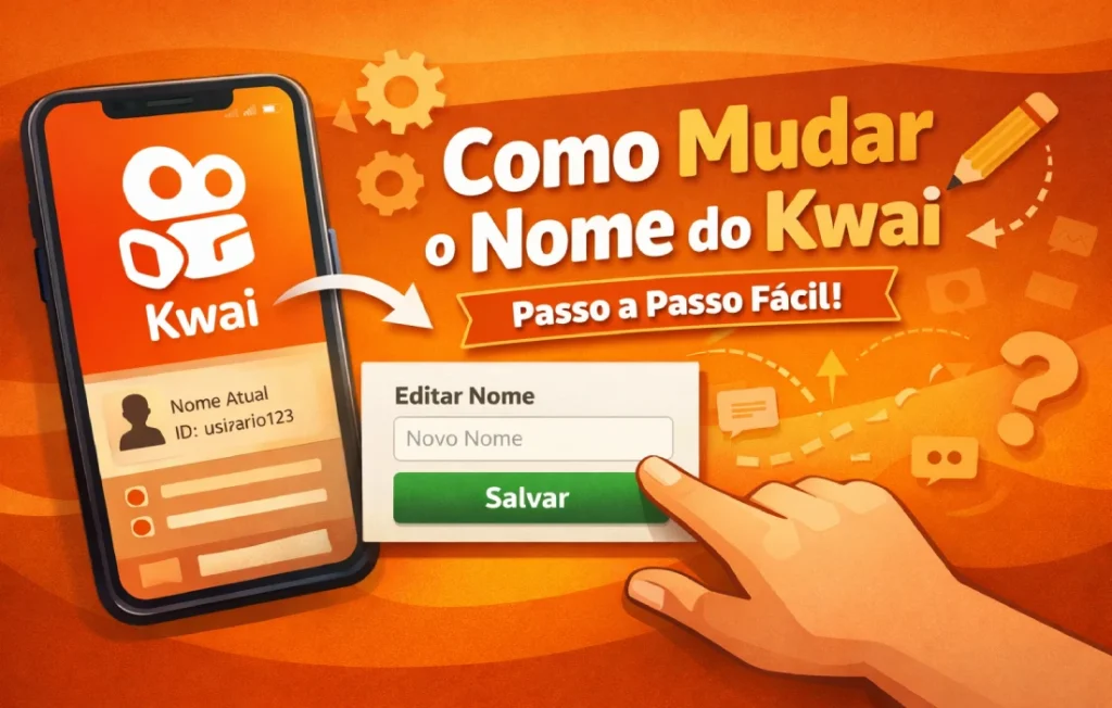 Como mudar o nome do kwai