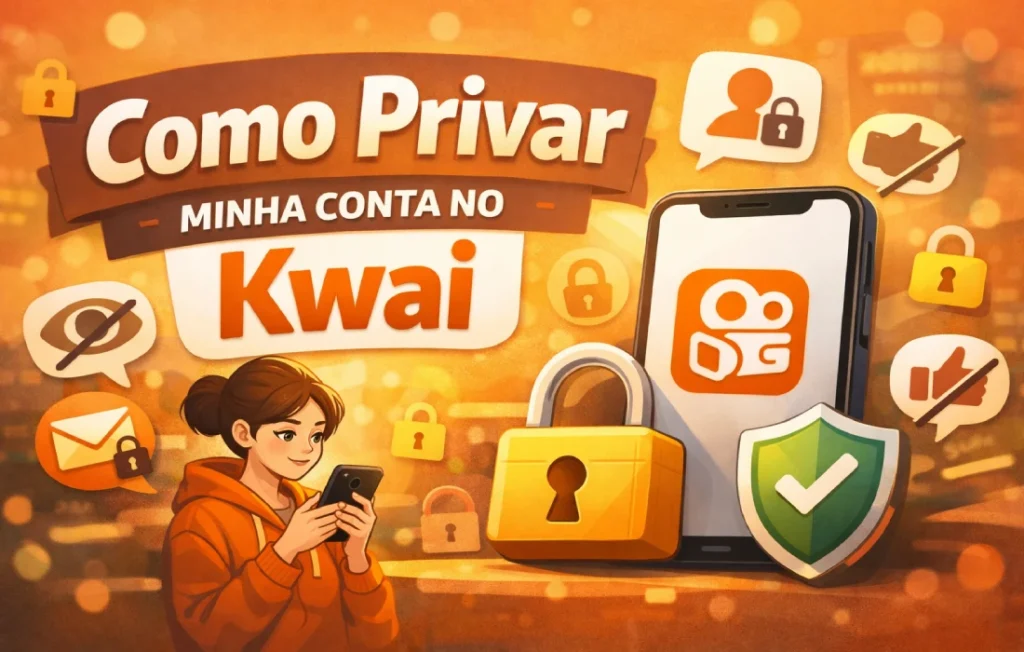 Como privar minha conta no Kwai