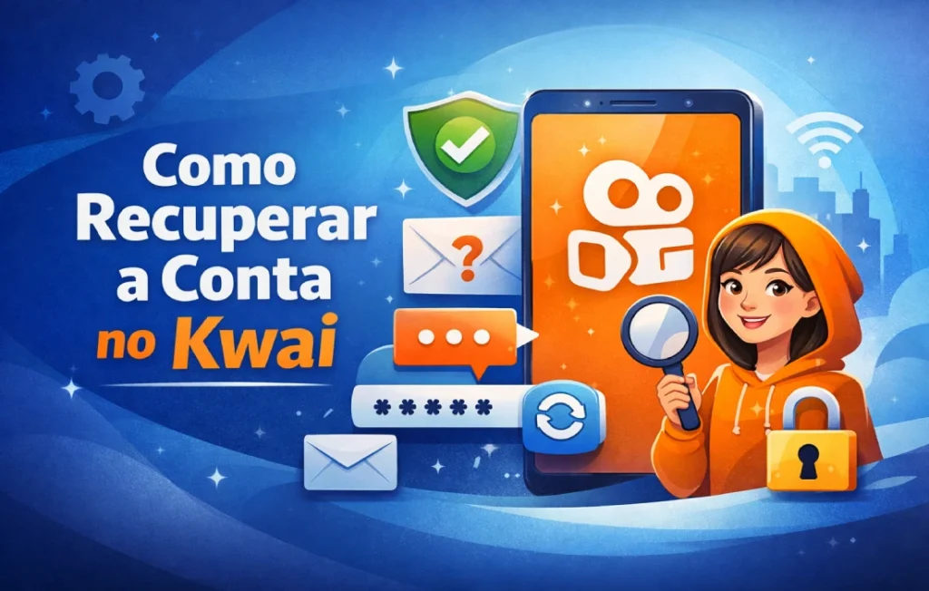 Como recuperar a conta no Kwai