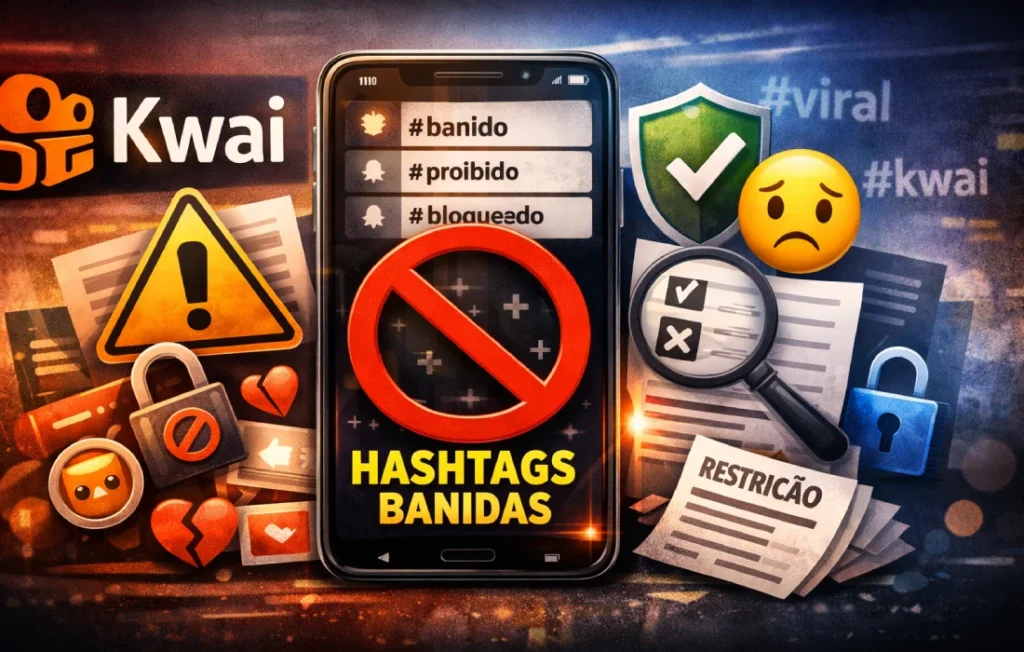 Hashtags Banidas no Kwai