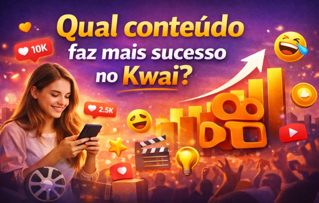 Qual conteúdo faz mais sucesso no Kwai